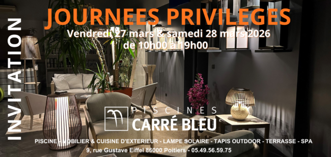 INVITATION JOURNEES PRIVILEGES 2026